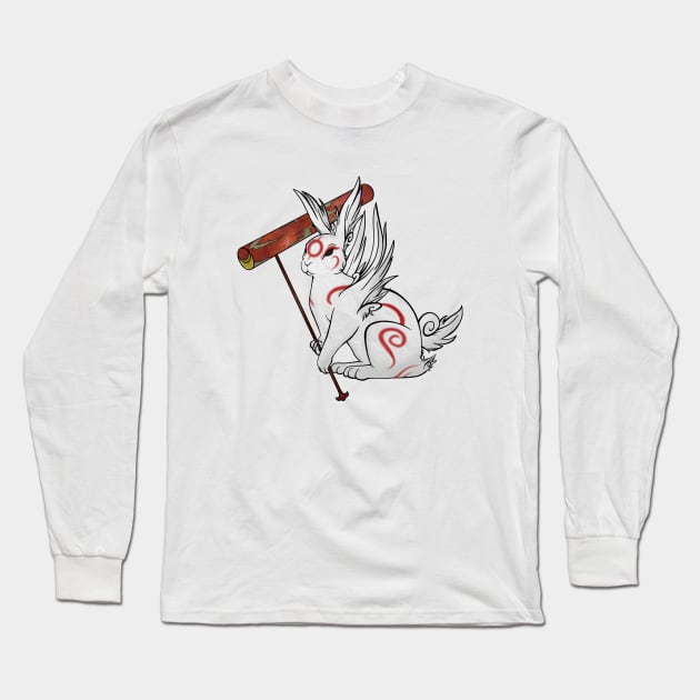 Yumigami Long Sleeve T-Shirt by FireFlea